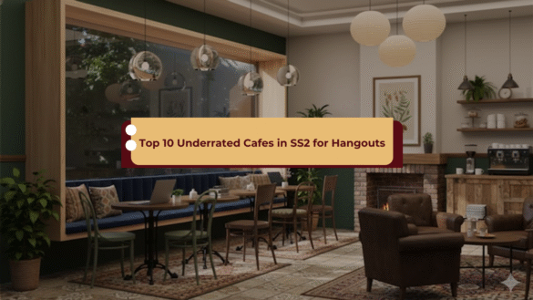 interior of a cosy cafe in SS2 Petaling Jaya