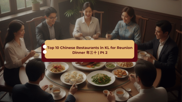 family sharing authentic Chinese dishes at a modern round dining table in a restaurant setting